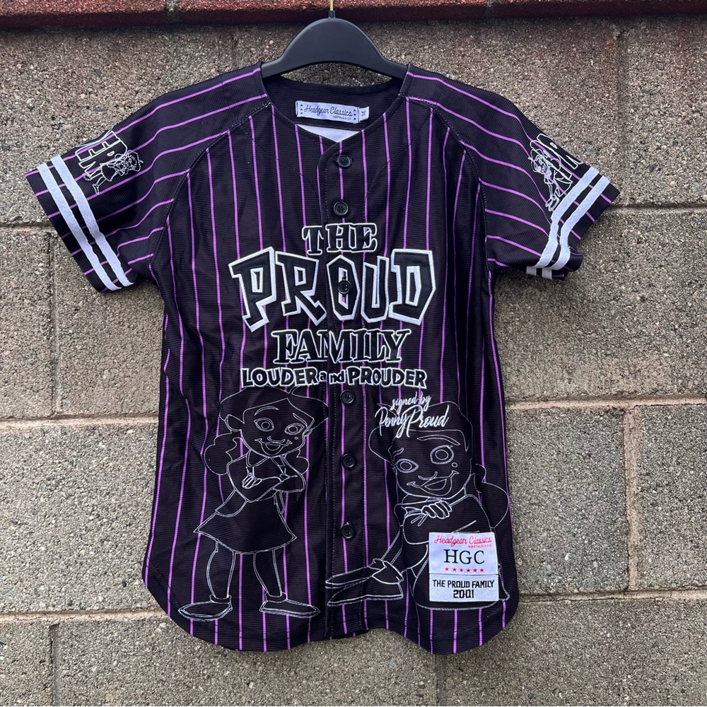 Vintage Headgear Classics Disney The Proud Family Patched Jersey Size M